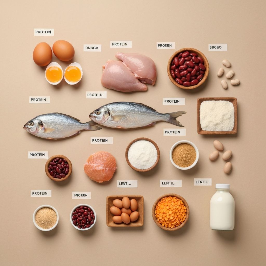 Protein bioavailability across food groups